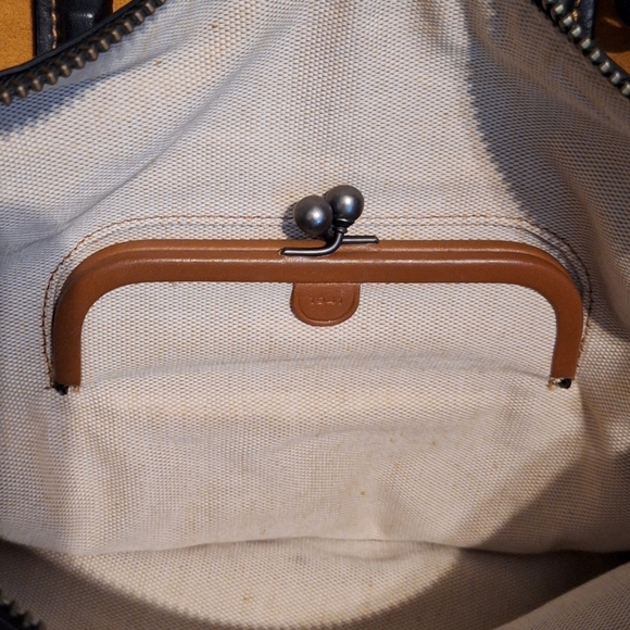 Coach Large Leather Travel Bag - Picture 7 of 12